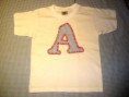 Camiseta niño con inicial 100% algodón