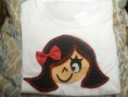 Camiseta muñeca 100% algodón