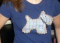 Camiseta perrito scotish terrier 100% algodón