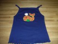 Camiseta niña ballena 100% algodón